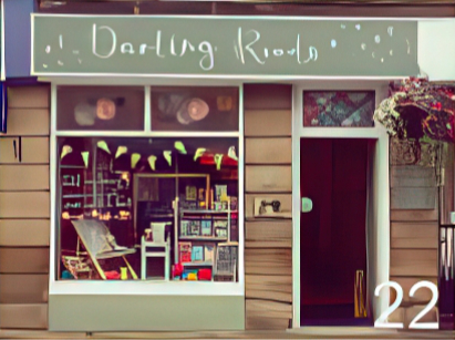 Darling Reads bookshop front